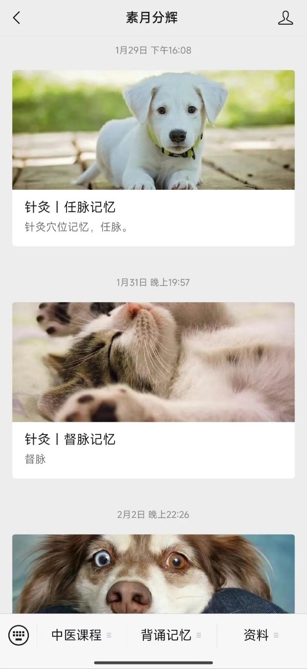 公众号【素月分辉】内容一瞥1
