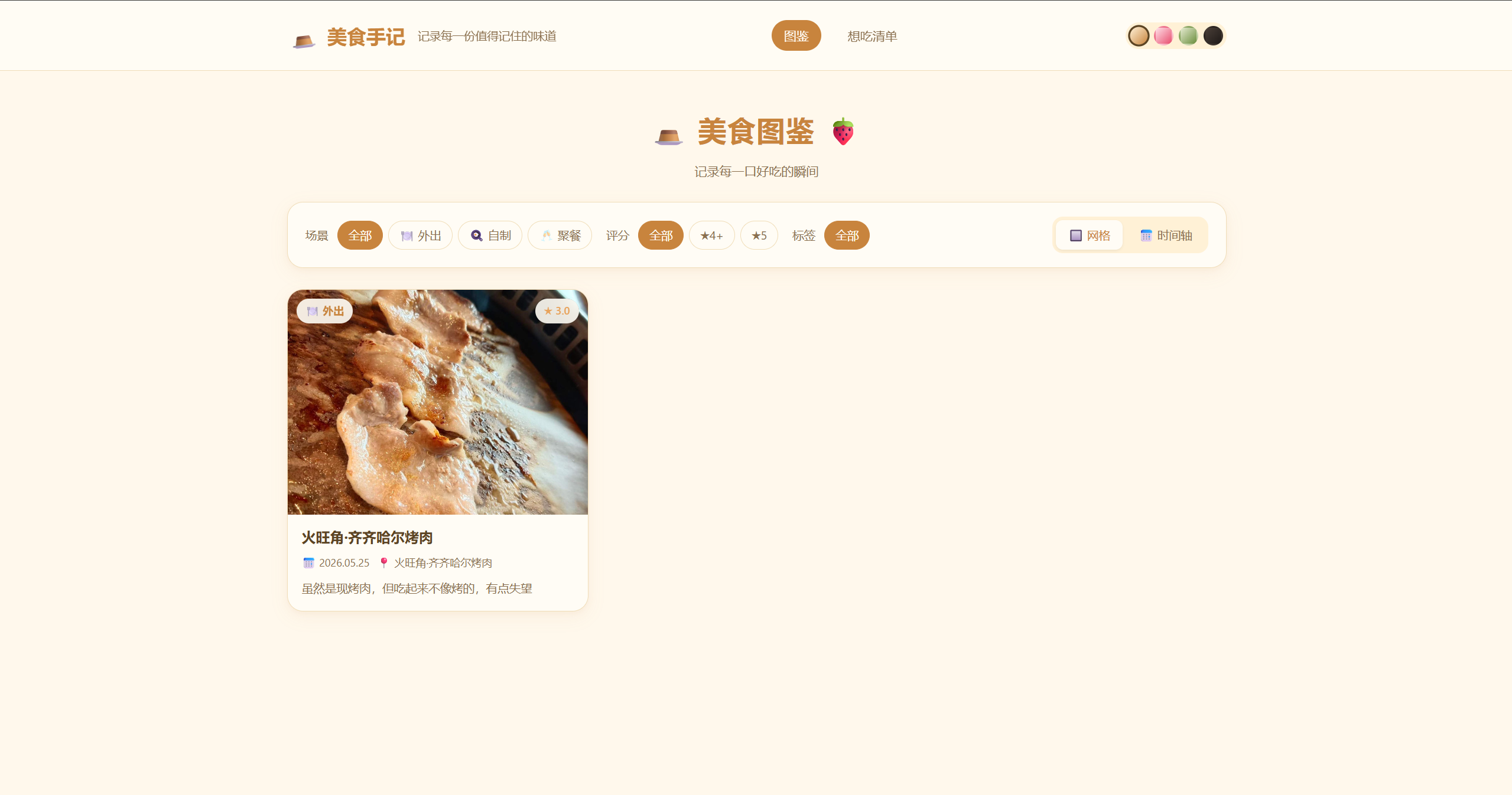 还没开始大规模记录